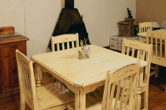 The Purple Orchid Fireplace