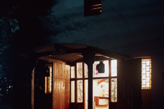Restaurant Entrance at night